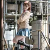 Anime Toaru Kagaku No Railgun Misaka Mikoto Cosplay Costume vêtements accessoires perruques de haute qualité 277a