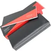 Monte Black Leather Pencil Cases For M Luxury Fountain Ballpoint Roller Ball Pens Box With Paper Warranty Manual3720301