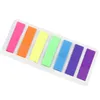 7 cor sólida Fixo Página Marker, Assorted fluorescente Índice Marcadores fontes de escola Notes frete grátis LX3628