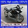 Injection Flat black OEM For KAWASAKI ZZR 400 600 ZZR400 93 94 95 96 97 98 99 54HM.76 ZZR-400 ZZR600 00 01 02 03 04 05 06 07 Fairing Kit