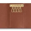 6 مفتاح حامل كيس مفتاح مفتاح المحفظة رجال الحقائب النسائية حقائب اليد لسلسلة البطاقة الجلدية سلسلة مصغرة محفظة عملة 682 552257L