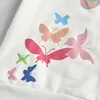 Vikita Kids Bomull Sweatshirt Girls Höst Långärmad Kläder för Butterfly Unicorn Sequins Sweatshirts Toddlers Tops 220309