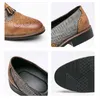 Nxy мужская повседневная обувь Zapatos Informales de Cuero Para Hombre, Mocasines Formates Con Borlas, Cóomodos, Marca Lujo, Gran Tamaño, Diseñador, Nuevos 0127