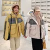 Parkas à capuche pour femmes 2019 hiver Veste matelassée Manteau Lady MidLong style Veste Poche à capuche Manteau chaud Chamarras De Mujer T200114