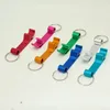 5/1pcs Ttler Kbeer Can Can Guester Keyring Клавичный матч алюминиевый сплав сплай