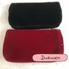 22x12 5x16 5 Fashion G Letter Velvet Bag Classic Black or Red Makeup Comsetics Storage Bag G Collection VIP198C