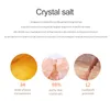 USB Crystal Salt Night Light Himalayan Crystal Rock Salt Lamp LED Air Purifier Night Light Rechargeable Bedside creative lamp