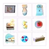 Doll House Furniture Diy Miniature Wooden house Miniaturas Dollhouse Toys For Children Birthday Gifts Assembly Toys LJ201126