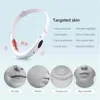 CkeyiN V Shaped Liting Device Slimming Face Tightening Machine Red Light Therapy Neck EMS Massager Removal Double Chin 211231