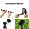 Outdoors Solar String Light 300LED 8 Modes Solar Lamp Waterproof for Gardens Wedding Party Valentines Christmas Tree Home