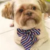 100pc lot Colorful Handmade Adjustable Large Dog Neckties Bow ties Pet Ties Cat Grooming Supplies L8 LJ200923204J