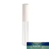 1pc 10ml lege ronde lip glanzend buis met toverstapel applicator hervulbare plastic lippenstift lippenbalsem flessen flesjes DIY container Nieuw