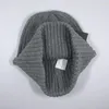 Moda outono inverno malha quentes chapéus mulher e chapéu Homem de vento malha gorro de lã chapéu 5colors tricô chapéus pretos branco azul livre BARATOS transporte