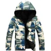 Piumino da uomo Parka Giacca invernale Uomo Caldo Casual Cotone Cappotti con cappuccio Cappotto imbottito maschile Capispalla Abbigliamento 3XL Cerniera Maniche lunghe1 Kare2