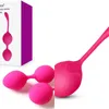 Nxy vagina bollar vaginala bollar silikon kegel sex leksak för kvinnor strama bäcken träning ägg massager vuxna butik geisha ben wa 1211