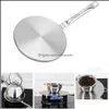 Cookware Sets Kitchen, Dining & Bar Home Garden Us Stock 7.5 Inch Heat Sink Insation Ring Plate Stainless Steel Handle Gas Stove Glass Conve