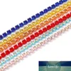 Cadena de diamantes de imitación de colores, 1 yarda, SS6, 2,0mm, SS8, 2,4mm, SS12, 2,8mm, cadena de copa, pegamento para coser, recorte para fabricación de accesorios de joyería