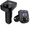 FM -sändare aux modulator Bluetooth Handsfree Kit o mp3 -spelare med 3.1A snabb laddning Dual USB Car Charger4366442