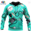 SONSPEE Cosplay Infermiera Dottore 3D Stampa Manica lunga Men039s Felpa con cappuccio Casual Divertente Anime Uomo Giacca medica Cappotto Top Felpa 2011574525