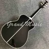 guitares électriques acoustiques noires