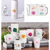 Pack of 50Pcs Wholesale Beautiful Flowers Plants Stickers Waterproof No-duplicate sticker For Notebook Skateboard Bottle Car decals