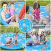 170 cm enfants gonflable tampon de pulvérisation d'eau ronde eau Splash jouer piscine jouant tapis d'arrosage cour en plein air Fun PVC piscines 200927281060