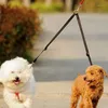 Dog Collars Leashes Pet Supplies Tractie Touw Trek Twee Dubbele Geëindigd Ketting Polyester Tow Riem Borstband EJ8747281