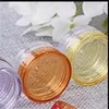 Plastique Petit Rond Cas Séparé Lisse Dame Pots Cosmétiques Recyclables Échantillon Sac Vide Conteneurs De Qualité Alimentaire Nouvelle Arrivée 0 2mc F2