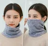 Nueva bufanda gruesa y cálida para otoño e invierno, funda protectora para el cuello de color, bufanda de lana tejida para hombres y mujeres DB188