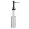 Bagnolux Högkvalitativ ersättare Chrome Sink Tvål Dispenser med blyfri bänkskiva Flytande Skål Pump PP-flaska ABS Sprayer Y200407