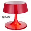 Replika Penta Chiny Lampa stołowa Lampka zaprojektowana przez Nicola Galizia Szerokość 33cm Black White Red Hotel Wedside Sypialnia Cafe Sofa Side Office