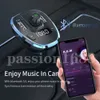 Caricabatteria da auto USB Wireless Bluetooth 50 Kit mani per auto Trasmettitore Fm CARICATORE veloce MP3 per iPhone Xiaomi Telefono cellulare Shipp3367600