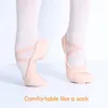 Zapatillas de baile de ballet de shoelace individual zapatillas de ballet estiramiento ballet ni￱as ballerina ballet pisos zapatos de baile el￡sticos 2010179465083