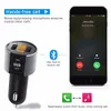 Bluetooth FM الارسال اللاسلكية في سيارة مشغل mp3 v4.2 كيت راديو المغير ميناء شاحن USB المزدوج