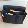 Bedside Storage Bag Felt Bed Sofa Side Pouch Remote Control Hanging Caddy Bedside Couch Storage Organizer Bed Holder Pockets Y200714