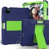 Schokbestendige Houder Hybride Armor Tablet Case voor iPad 10.2 10.9 9.7 11 AIR 2 4 5 7 Samsung Tab A T307 T290 T510 10.1 8.4