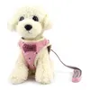 Mode respirant coton gilet petit chien harnais gilet fournitures pour animaux de compagnie chihuahua yorkshire nylon laisse collier de plomb ensemble 201101