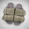 High Quality Wool H Slippers Women Wear 2021 Fashion Korean Sandals And Casual Flat Shoes In Summer