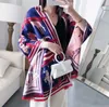 2020 Winter Schal Frauen Kaschmir Schal Neue Mode Warme Foulard Dame Top Qualität Schals Mehrfarbige Dicke Weiche Schals Wraps2044919