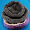 Dog Beds Mats Sofa Kennel gy Warm House Winter Pet Sleeping Bed for Puppy Small Blanket Cushion Basket Supplies LJ200918