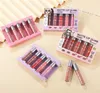 Teayason Makeup Mini Lip Gloss For For Women 5pcs Zestaw Matte Lipgloss Kilossurizer Pożywna naturalna liczba Lipstick4941520