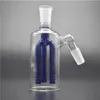 Glas-Aschefänger-Recycler, drei Filter, Perc-Aschefänger, 14-mm-18-mm-Adapter, Raucherzubehör für Glasbong