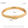 Może otworzyć 1pclot Dubai Gold Color Bangles for Women Men Bracelets African European Etiopia Girls Bride Bangles Prezent15764597