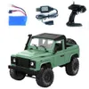 1:12 MN-91 RC Crawler Car 2.4G 4WD Remote Control Big Foot Off-road Crawler Military Vehicle Model RTR Remote Control Truck Toys