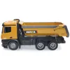 Huina Brinquedos 1573 1/14 10ch liga RC Dump Trucks Engenharia de Engenharia de Engenharia Remoto Controle Remoto Toy RTR RC Caminhão Presente Para Menino