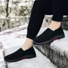 Vente chaude-Nouvelles chaussures d'hiver pour hommes de haute qualité en fourrure d'âge moyen bottes de neige chaudes hommes antidérapantes chaussures décontractées résistantes à l'usure bottes d'hiver pour hommes