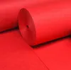 Nieuwe bruiloft centerpieces gunsten rode niet-geweven stof tapijt gangpad runner voor bruiloft decoratie levert schieten prop 20 meter / roll