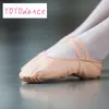 Ballet Professional Shoes Chinelos Mulheres Meninas Criança Couro completa Dividir Sole dança sapatos