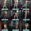 11 sztuk / zestaw opór oporu lateksowy Zestaw ćwiczeń jogi ciągnij rury linowe siłownia sprzęt fitness Waga treningowy treningowy