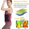 3 Zip Vita Body Shaper Plus Size Wit Trainer Womens Belly Control Sweat Belt Cintura Cinta ModelloAdora Scarpe Trainer 201222